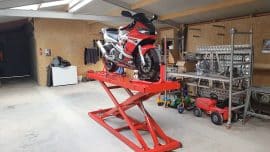 DIY Motorcycle lift