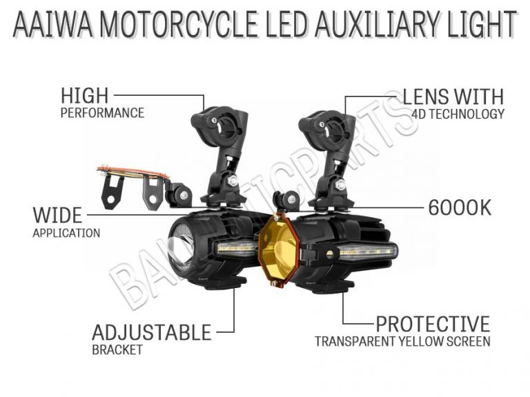 Best Motorcycle Driving Lights Review in 2024 by Ballistic Parts!
