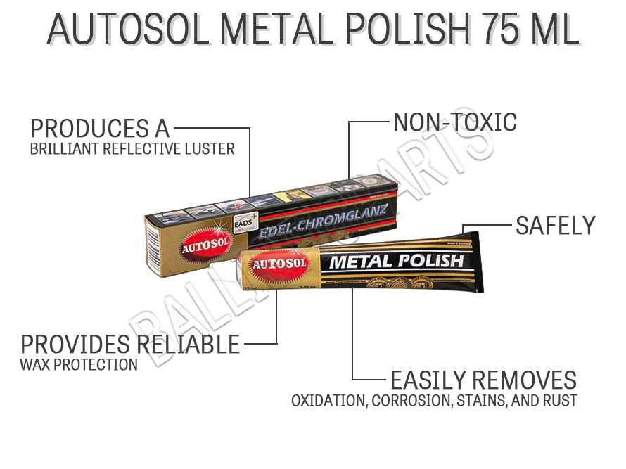 Autosol Metal Polish 75 ml