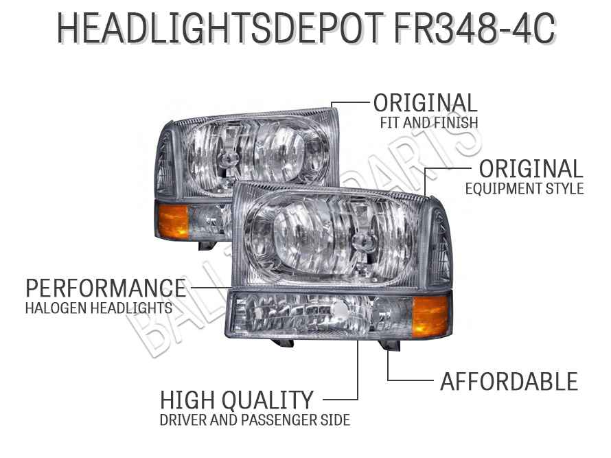 HEADLIGHTSDEPOT FR348-4C