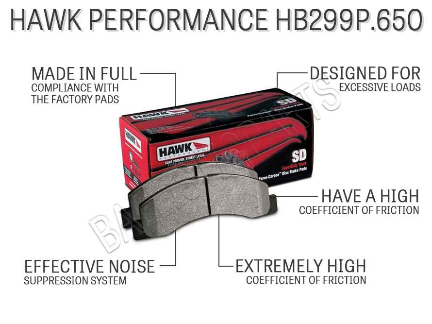 Hawk Performance HB299P.650