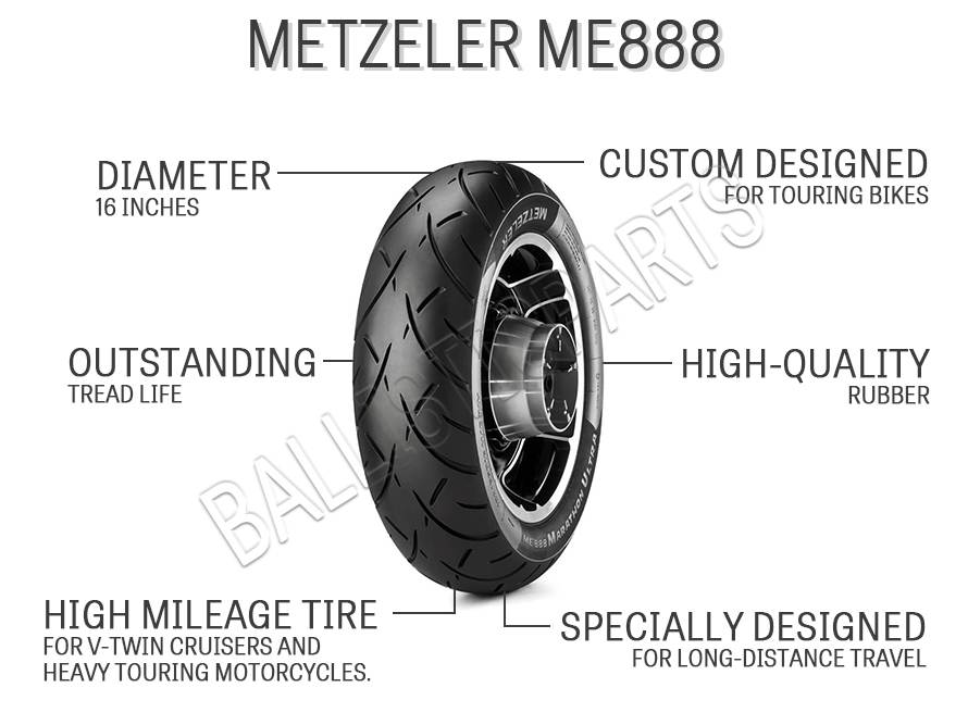 Metzeler ME888 Marathon Ultra Rear Tire