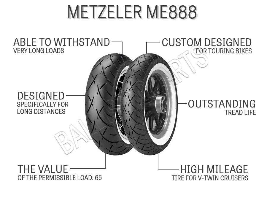 Metzeler ME888 Marathon Ultra Front Tire