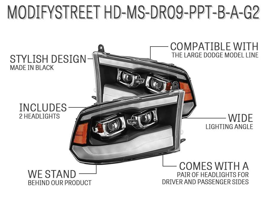 ModifyStreet HD-MS-DR09-PPT-B-A-G2