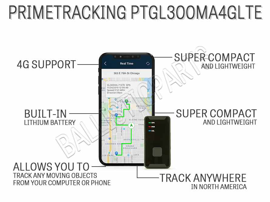 PRIMETRACKING PTGL300MA4GLTE