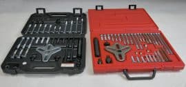 Red and black sets with Harmonic Balancer puller
