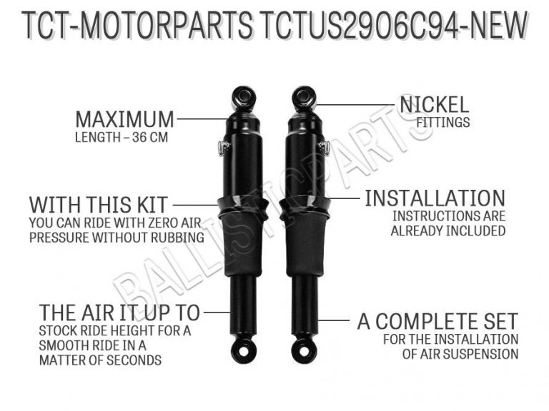 Best Motorcycle Air Ride System Ballistic Parts
